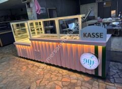 Pasta Tatlı Çikolata Soslu Dolabı MRSN-93