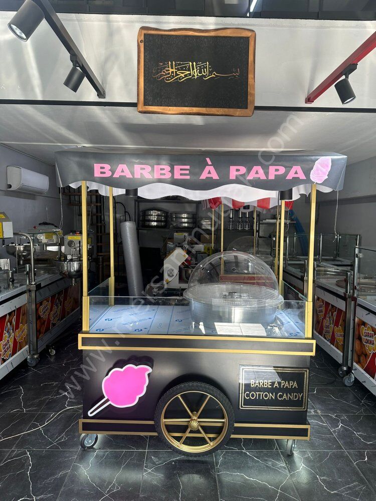 Pamuk Şeker Arabası Black