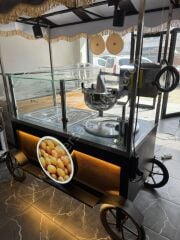 Lokma Döküm Makinesi ve Tezgahı Araba Modelli MRS-452