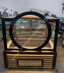 Pasta Tatlı Teşhir Dolabı Saat Model MRSN-111