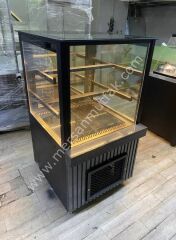 Dik Pasta Dolabı Antrasit Dekorlu MRSN-140