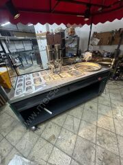 Churros Tatlı Makinası ve Seyyar Pişirme Tezgahı MRS-497