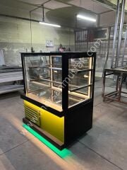 Pasta Dolabı Kare Camlı Hayglass MRSN-145