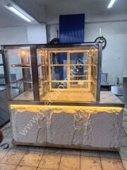 Kule Tipi Kuru ve Yaş Pasta Dolabı  MRSN-169