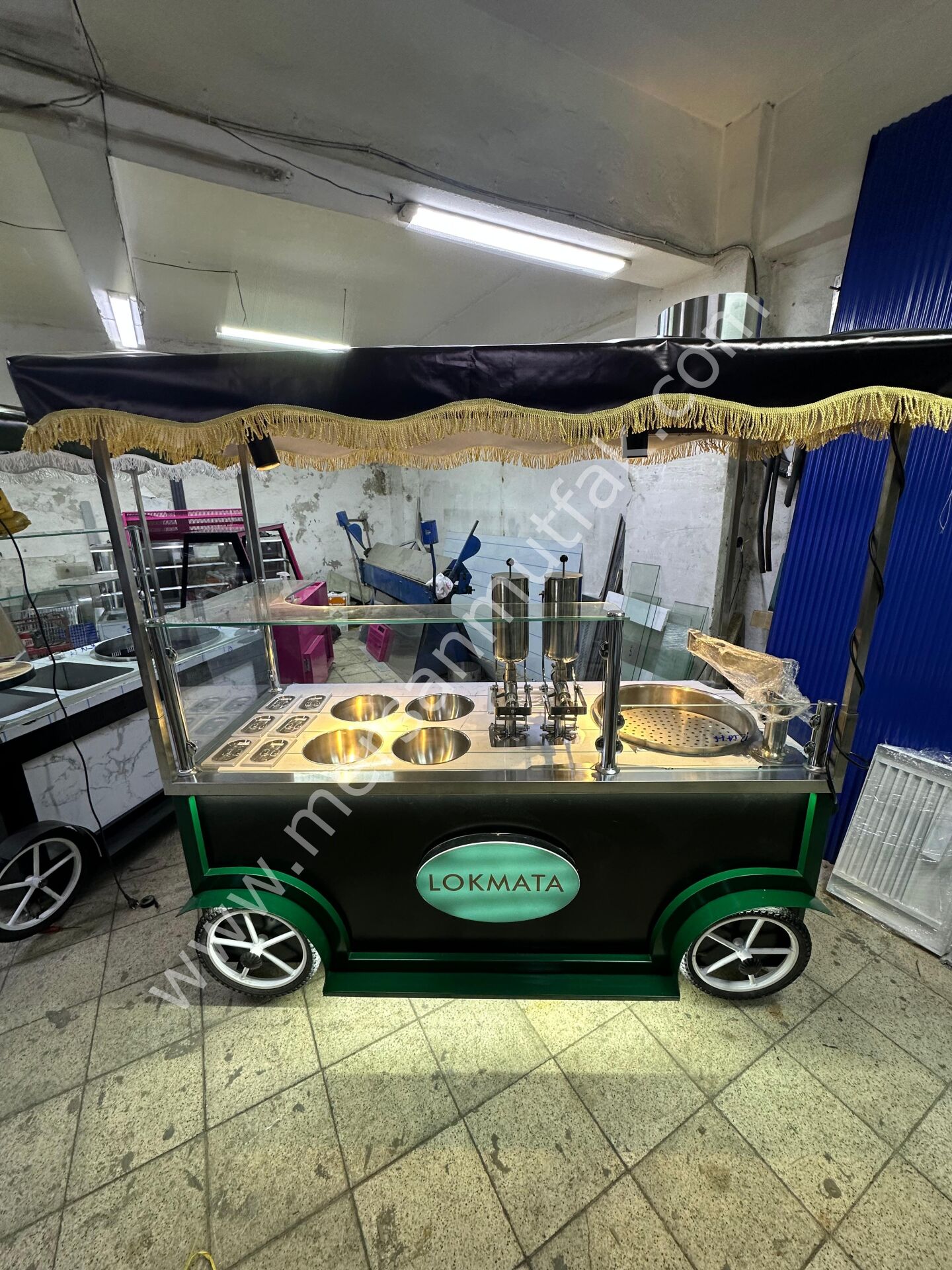 Lokma Arabası Davlumbazlı MRSN-173