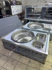 Set Üstü Tatlı Pişirici Tezgahı 80 cm Tavalı MRSN-178