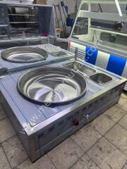 Set Üstü Tatlı Pişirici Tezgahı 80 cm Tavalı MRSN-178