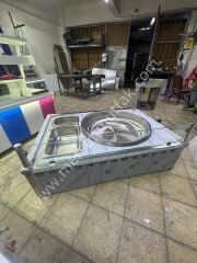 Set Üstü Tatlı Pişirici Tezgahı 80 cm Tavalı MRSN-178