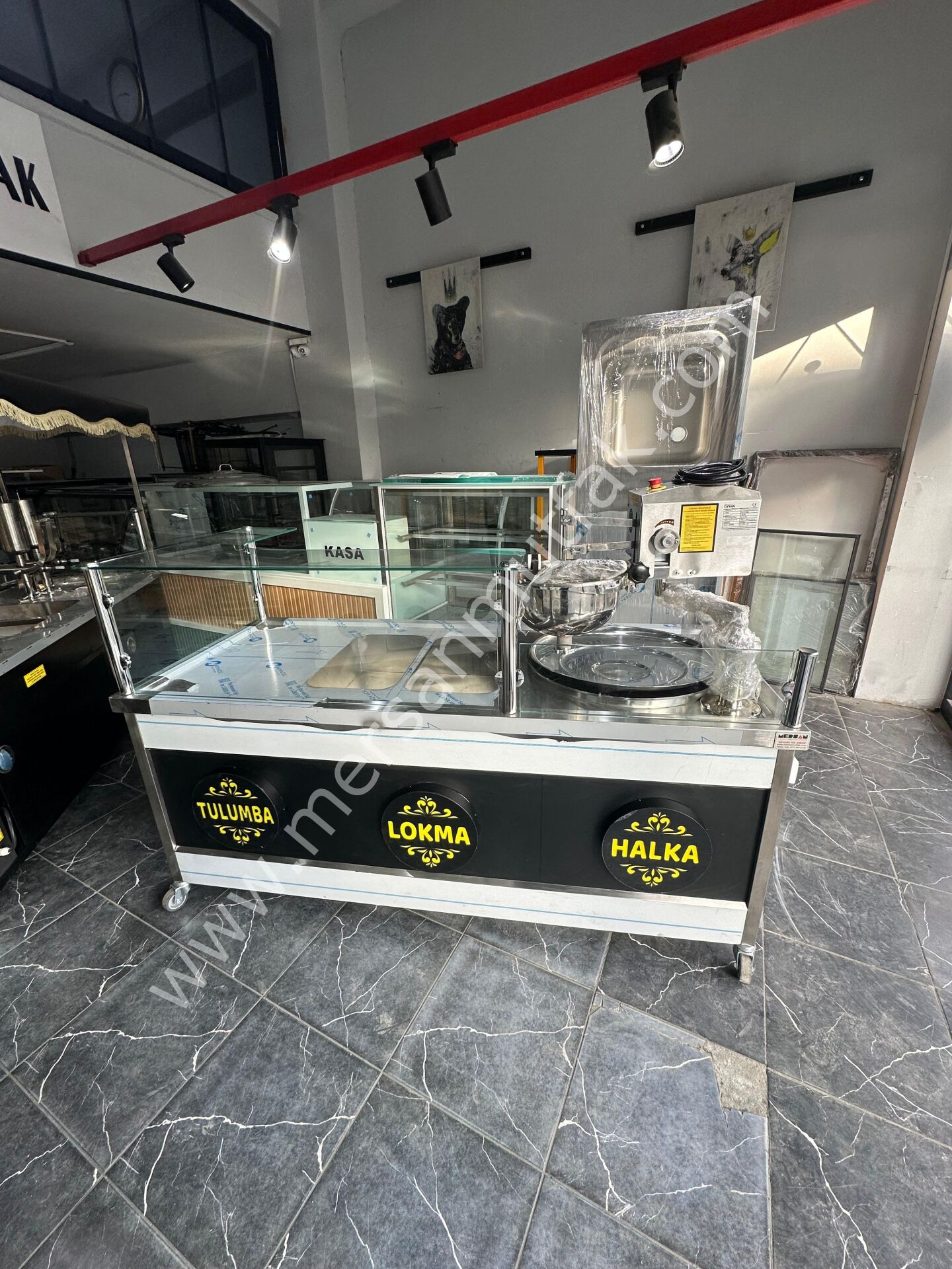 Saray ve İzmir Lokma Tatlı Tezgahı MRSN-195