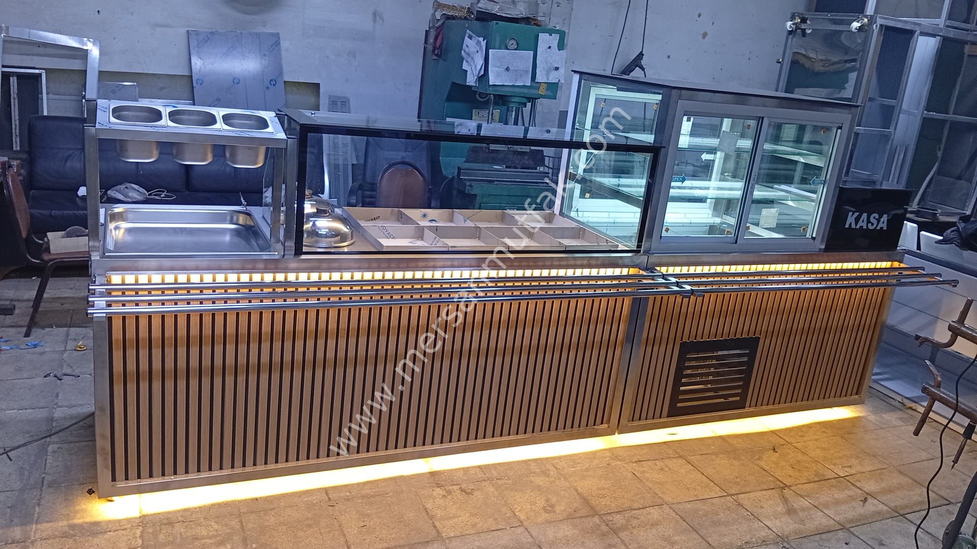 Yemeklik Self Servis Tezgahı MRSN-199