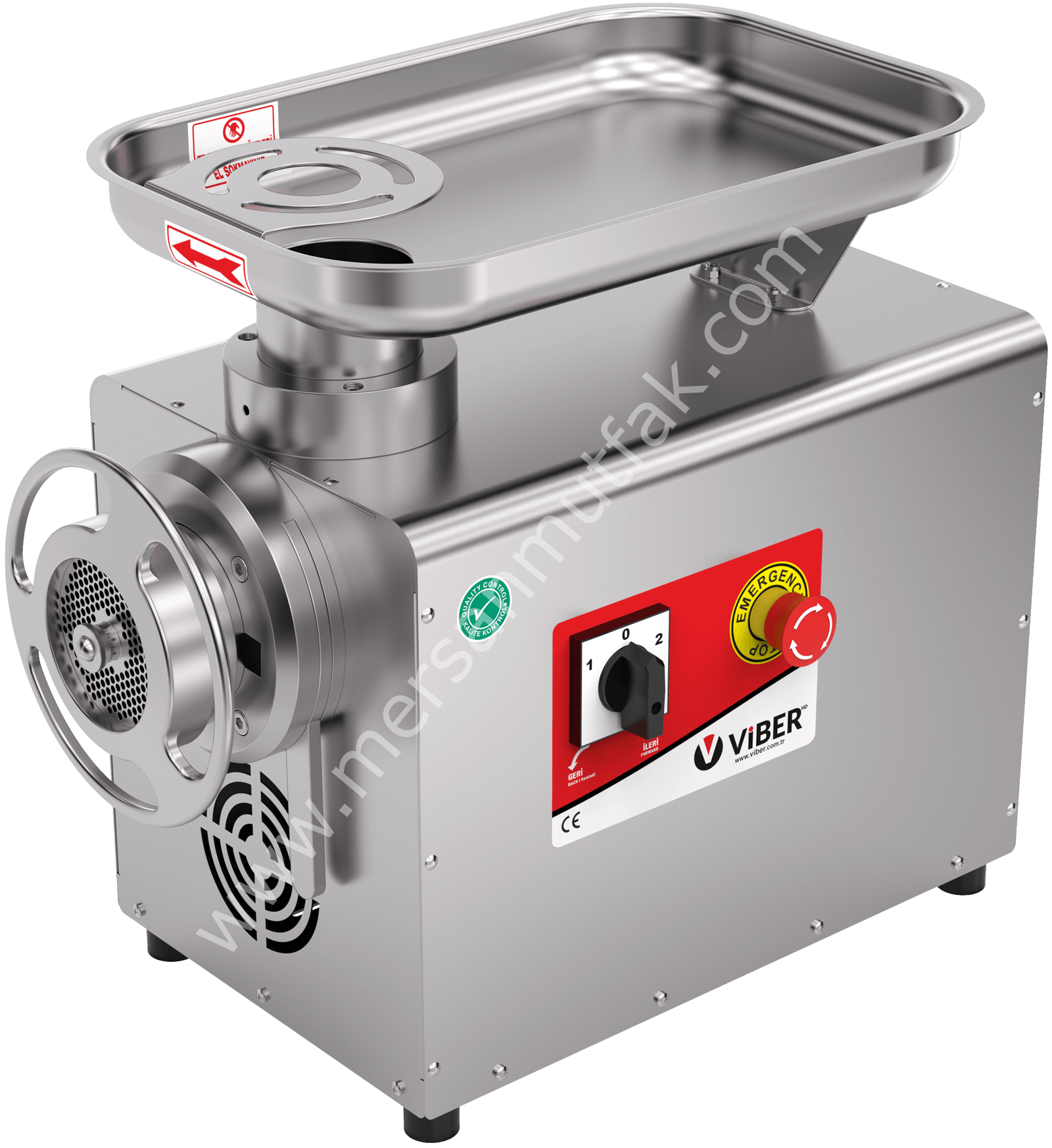 Komple Paslanmaz Endüstriyel Et Kıyma Makinesi 32 No MRSN-220