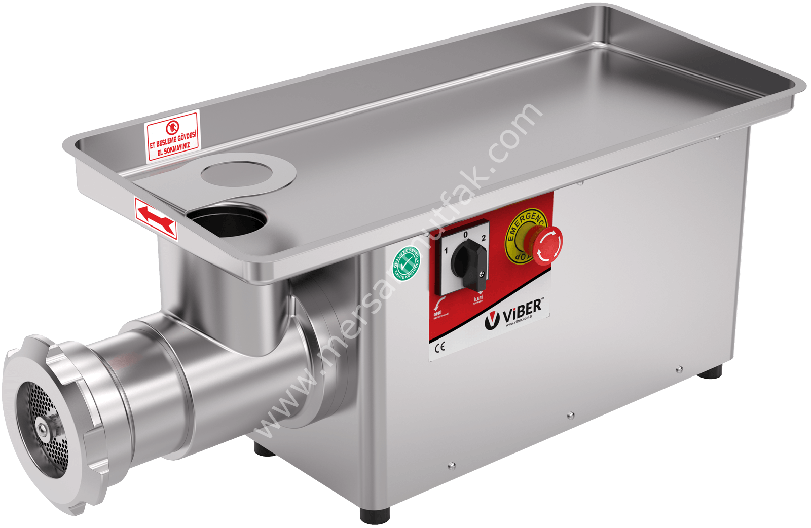 Endüstriyel Et Kıyma Makinesi 22 No Paslanmaz Çelik MRSN-229