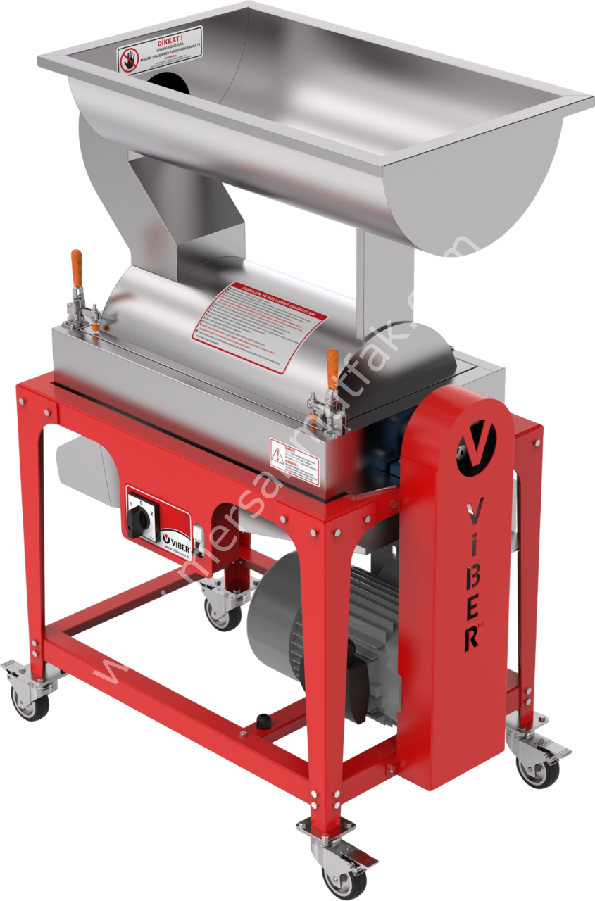 Endüstriyel Salça Makinesi 1000 Kg Frenli Tekerlekli Model MRSN-240