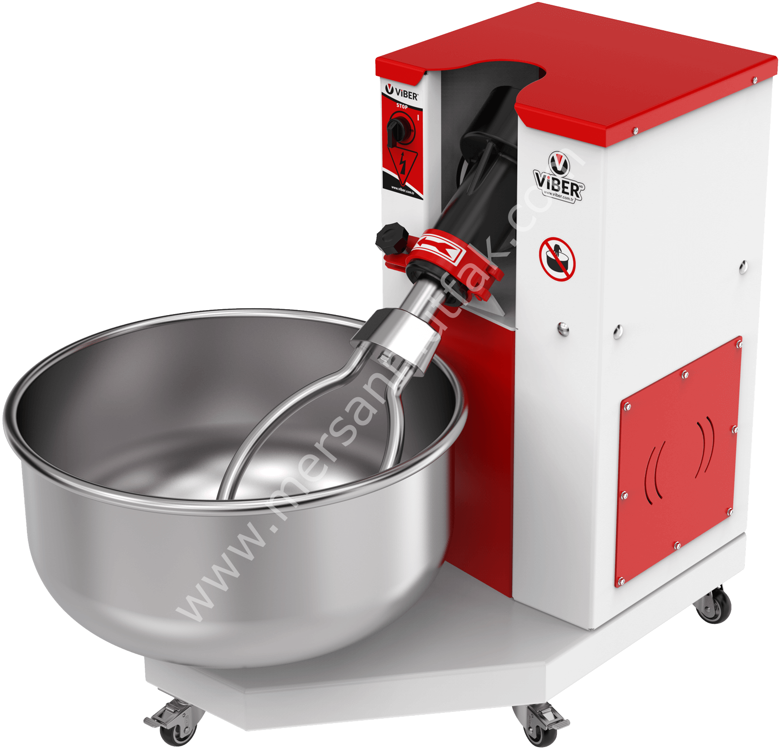 Pro Devirmeli Hamur Yoğurma Makinesi 10 Kg MRSN-249