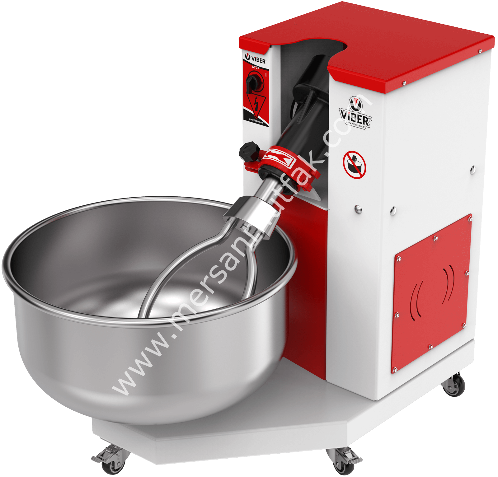 Pro Devirmeli Hamur Yoğurma Makinesi 15 Kg MRSN-250