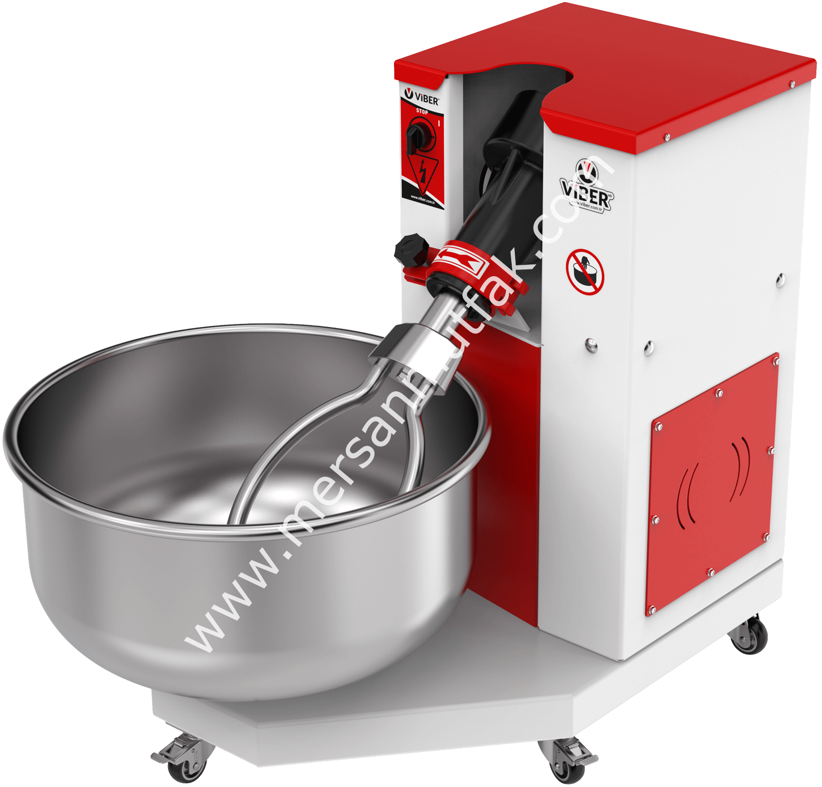 Pro Devirmeli Hamur Yoğurma Makinesi 25 Kg MRSN-251