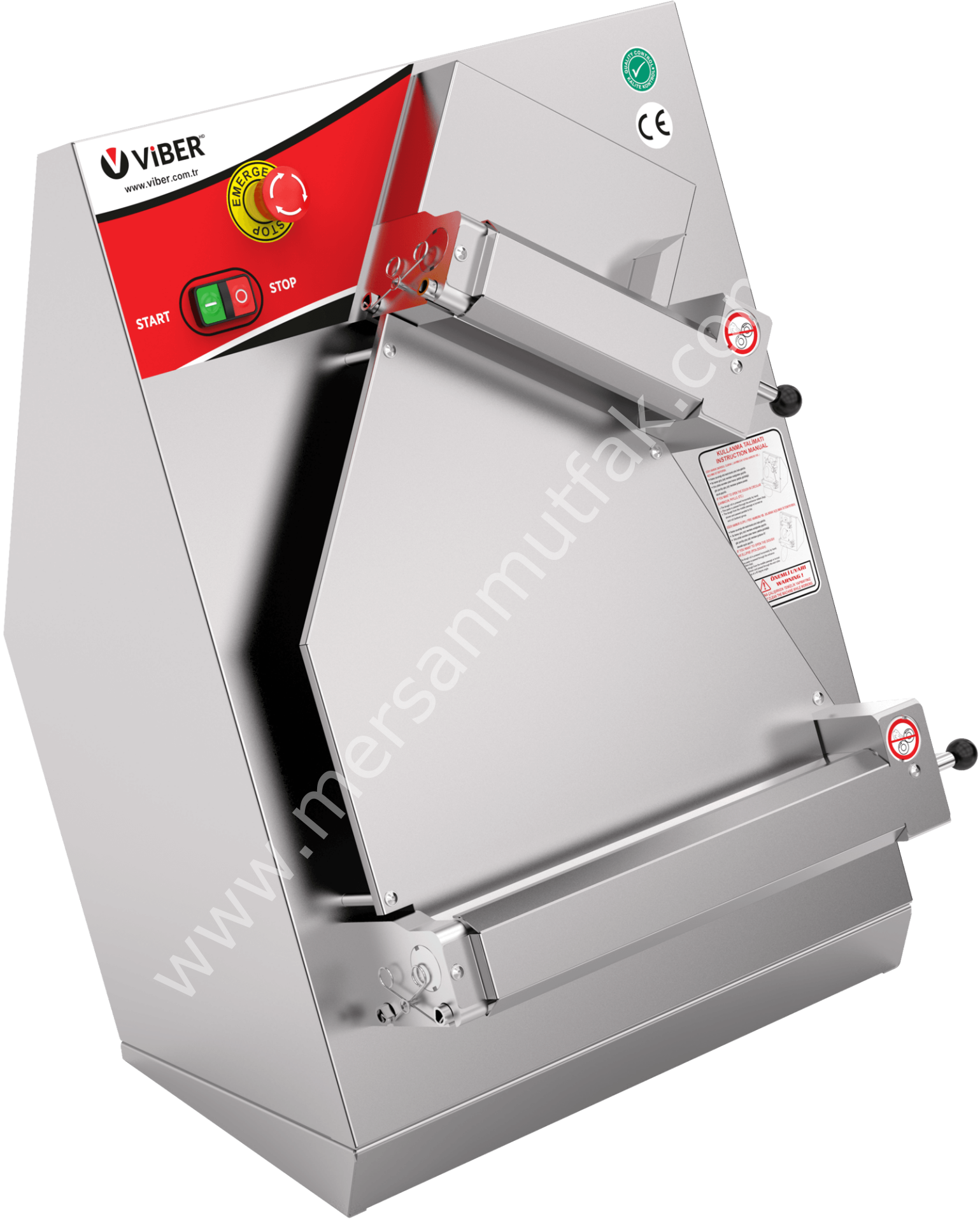 Endüstriyel Hamur Açma Makinesi 30 Cm Paslanmaz MRSN-254