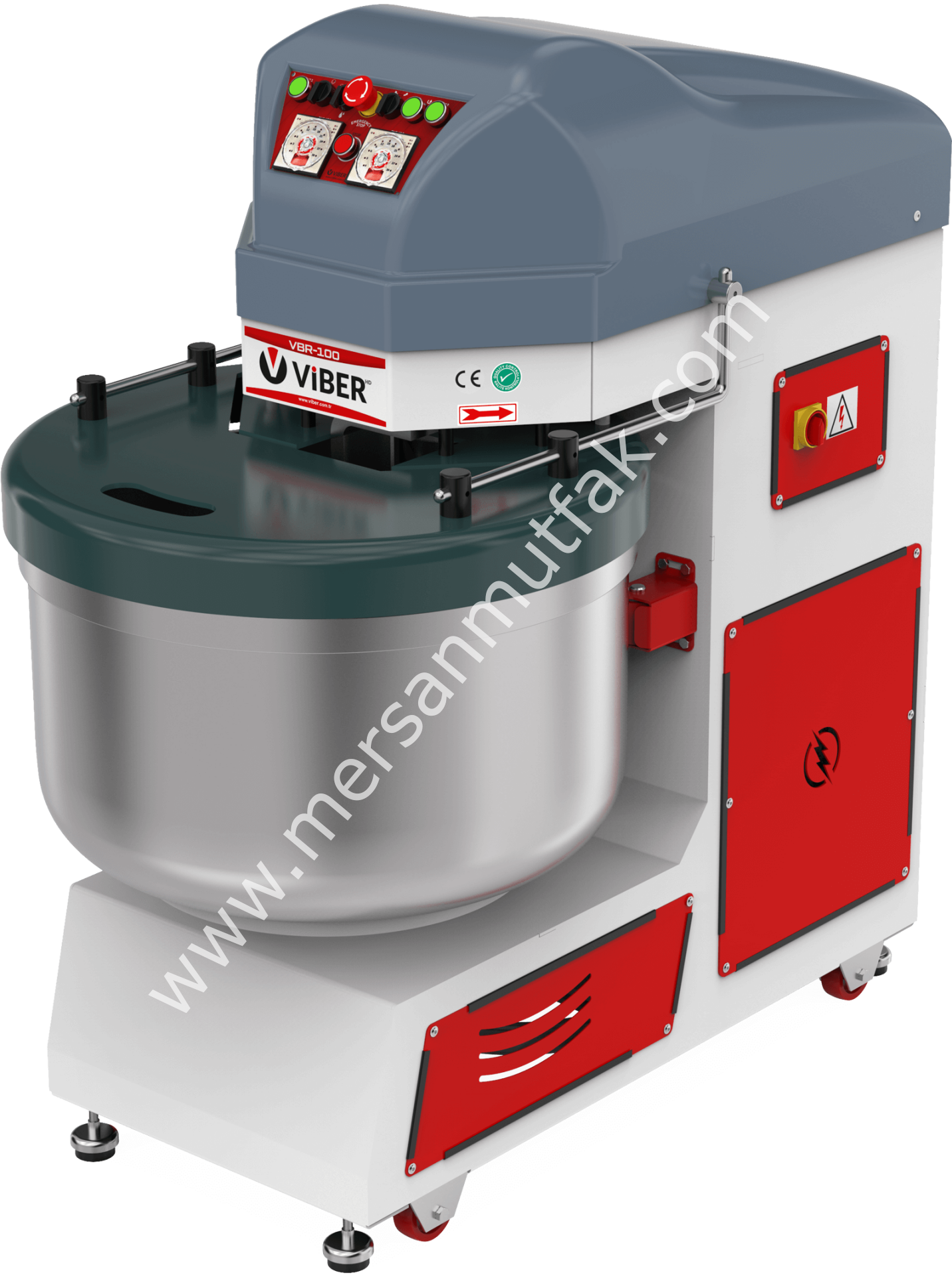 Endüstriyel Spiral Mikser 60 Kg Tek Yönlü Profesyonel MRSN-265