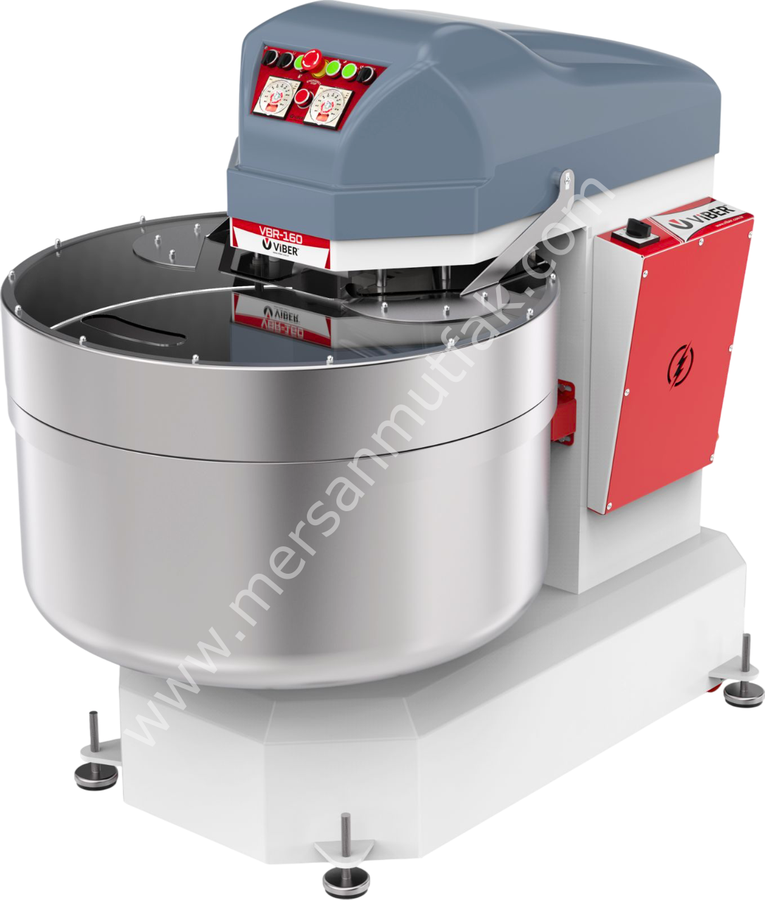 Endüstriyel Spiral Mikser 100 Kg Çift Yönlü Profesyonel MRSN-268