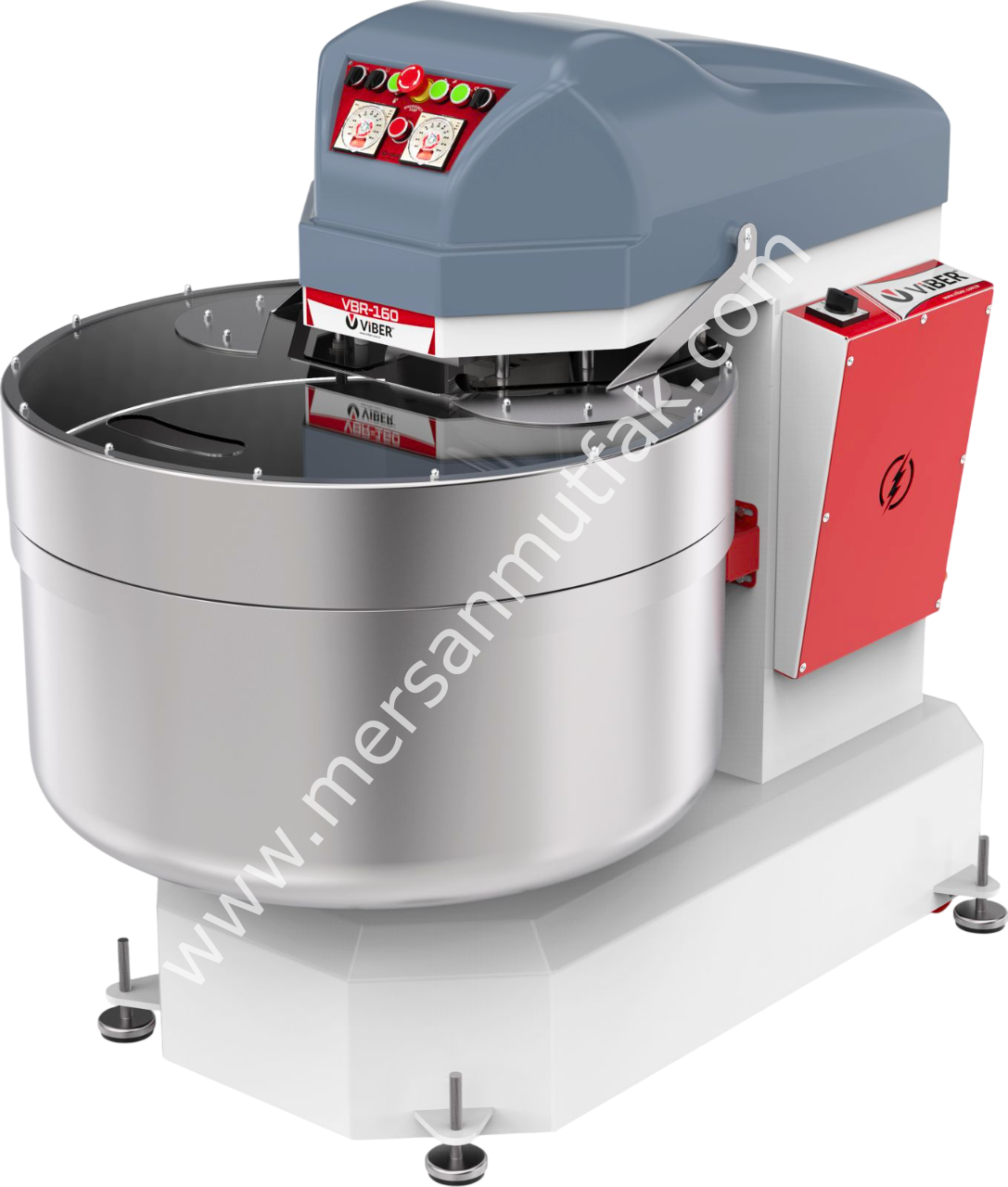 Endüstriyel Spiral Mikser 120 Kg Çift Yönlü Profesyonel MRSN-269