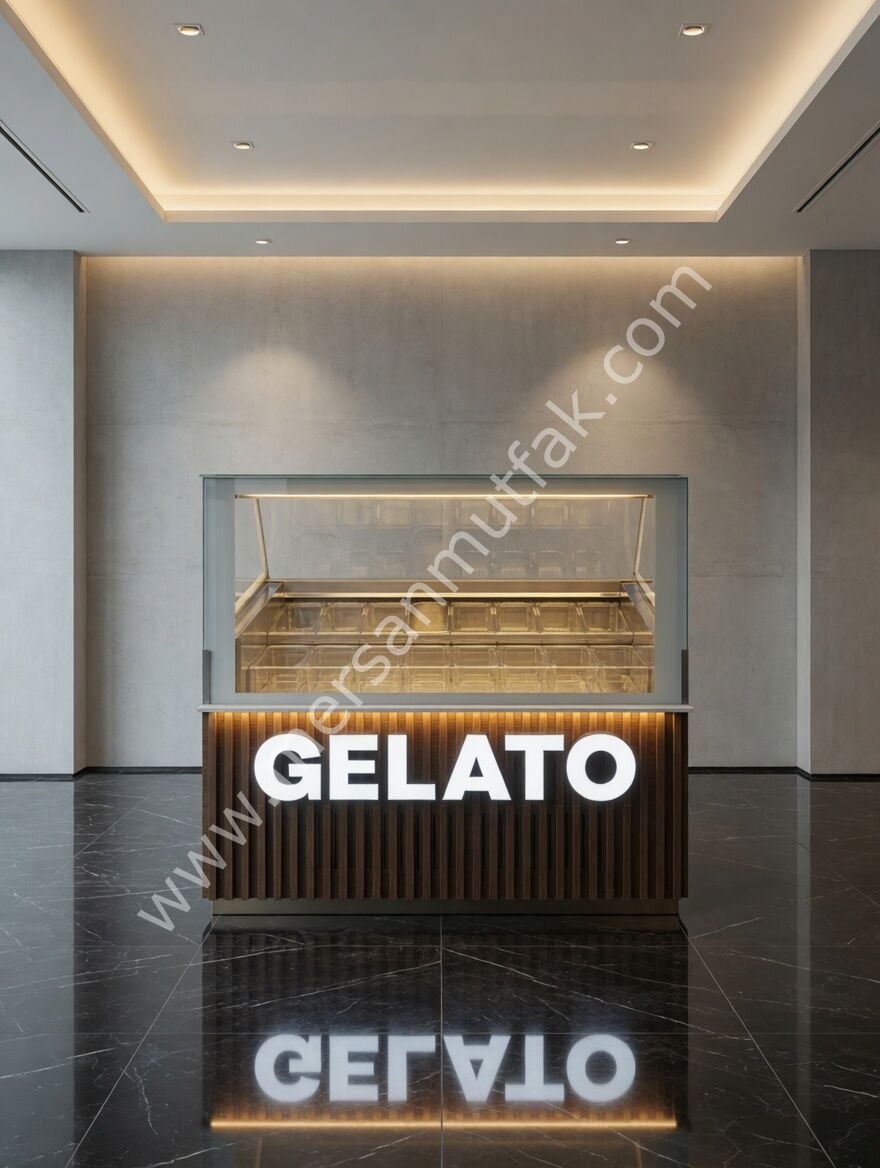 Gelato Dondurma Teşhir Dolabı MRSN-274