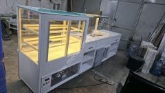 Pasta Teşhir Seti | Çok Modüllü Soğutmalı Vitrin ve Servis Ünitesi  MRSN-278