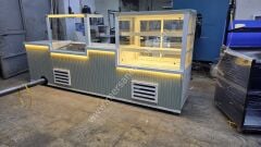 Pasta Teşhir Seti | Çok Modüllü Soğutmalı Vitrin ve Servis Ünitesi  MRSN-278