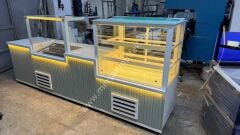 Pasta Teşhir Seti | Çok Modüllü Soğutmalı Vitrin ve Servis Ünitesi  MRSN-278