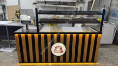 Börek Tezgahı | Cam Vitrinli Börek ve Unlu Mamul Teşhir Ünitesi MRSN-279