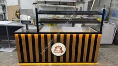 Börek Tezgahı | Cam Vitrinli Börek ve Unlu Mamul Teşhir Ünitesi MRSN-279