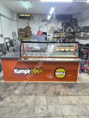 Waffle ve Kumpir Teşhir Dolabı MRSN-296