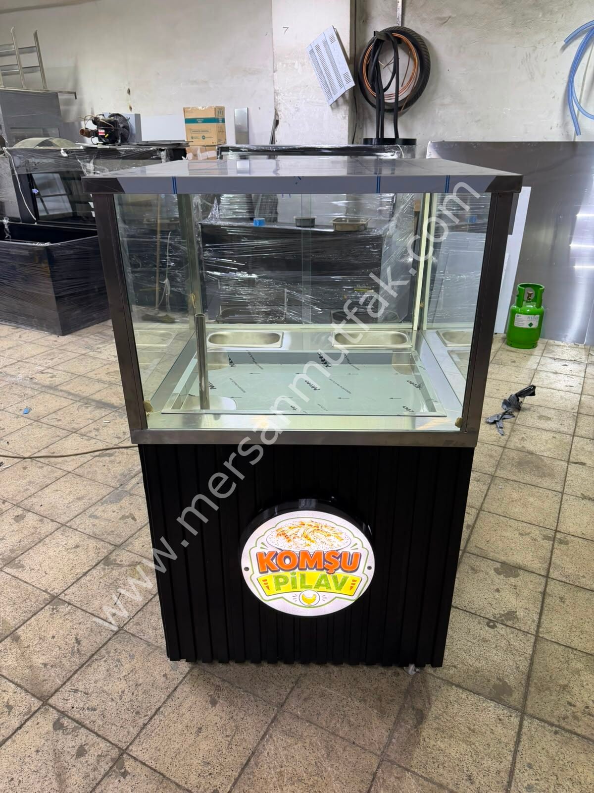 Camlı Pilav Tezgahı ve Sıcak Servis Ünitesi MRSN-314