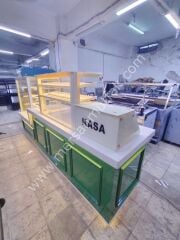 Pastane Tipi Pasta ve Börek Teşhir Tezgahı Kasalı MRSN-316