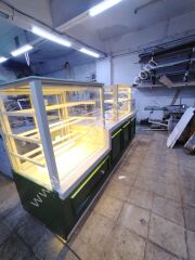 Pastane Tipi Pasta ve Börek Teşhir Tezgahı Kasalı MRSN-316