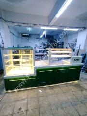 Pastane Tipi Pasta ve Börek Teşhir Tezgahı Kasalı MRSN-316