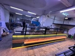 Pastane Tipi Böreklik ve Kuru Pasta Teşhir Tezgahı MRSN-317