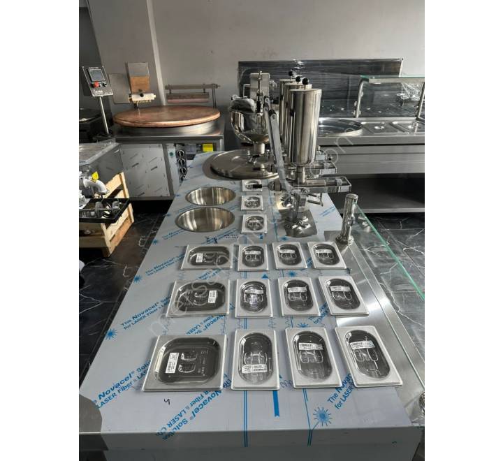 Çikolata Pompalı Yeni Nesil Lokma Makinesi ve Tezgahı